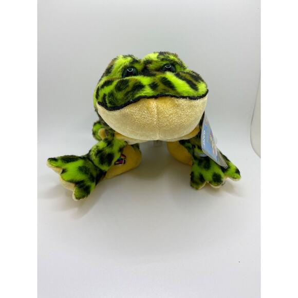GANZ Other - Ganz Webkinz - Lil' Kinz Bull Frog HS114 NEW With Sealed Code - NWT Frog Plushie